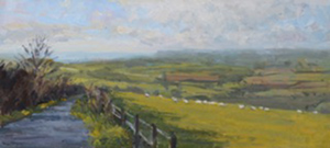 To the sea from Eggardon