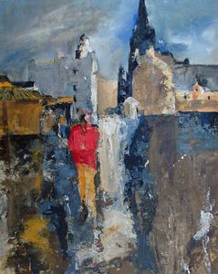 Girl in a Red Coat